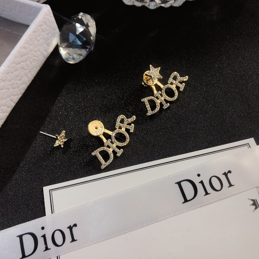Di diamond earrings