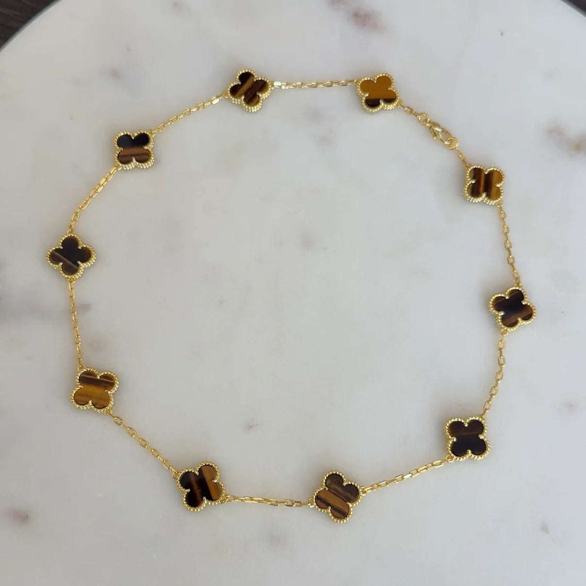 V tiger multicharm Necklace