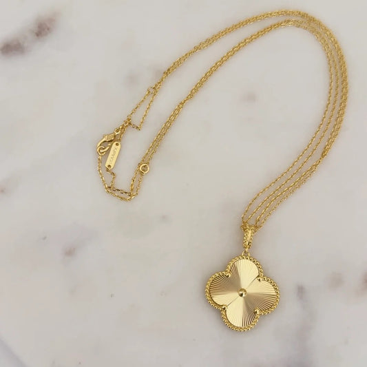 Big clover adjustable necklace short/long