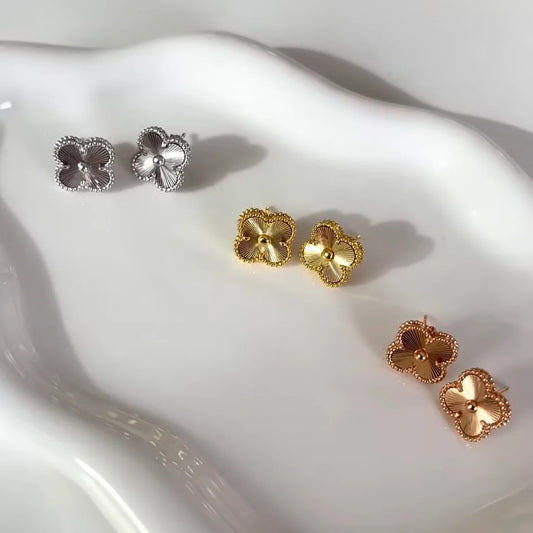 Plain Clover earrings