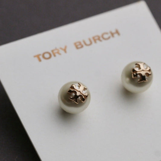Tor gold pearl stud