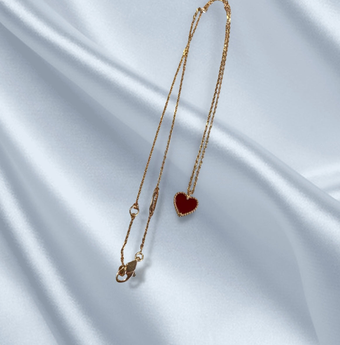 Vc heart necklace