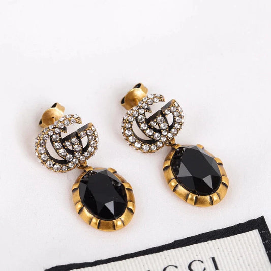 Vintage Stone earrings