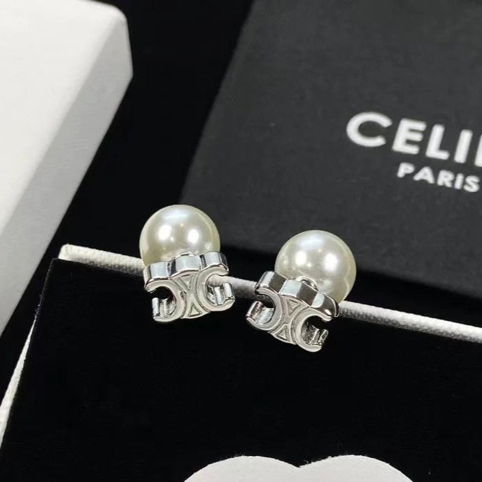 CC Pearl Studs